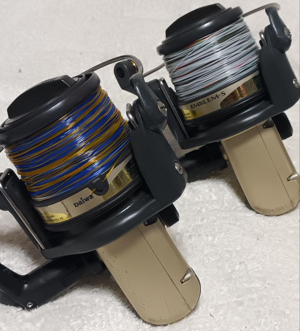 ダイワエンブレムS4500T遠投カゴ釣り専用リール！まとめて2台