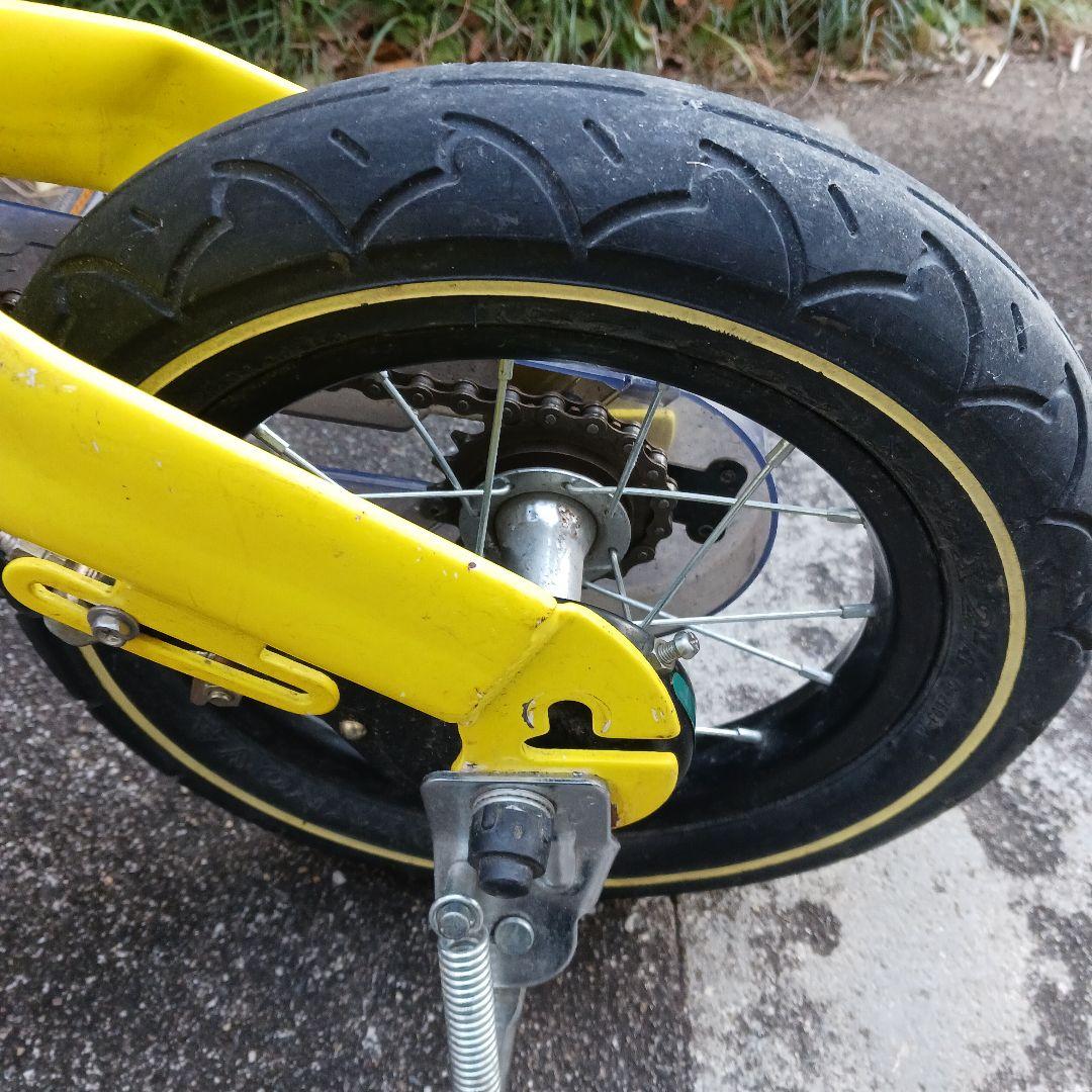 へんしんバイク　12インチ　イエロー　スタンド付き　工具付き　仙台