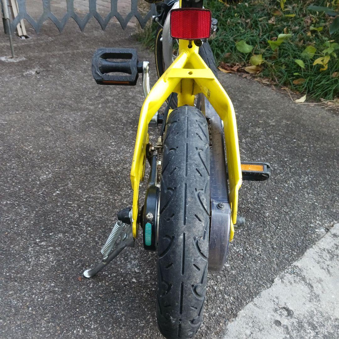 へんしんバイク　12インチ　イエロー　スタンド付き　工具付き　仙台