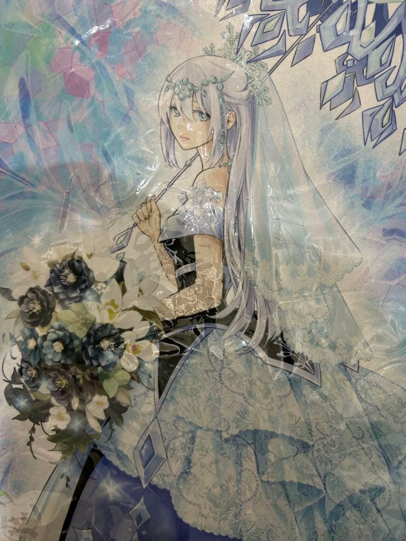 遊戯王　六花聖ティアドロップ プレイマット　限定800枚