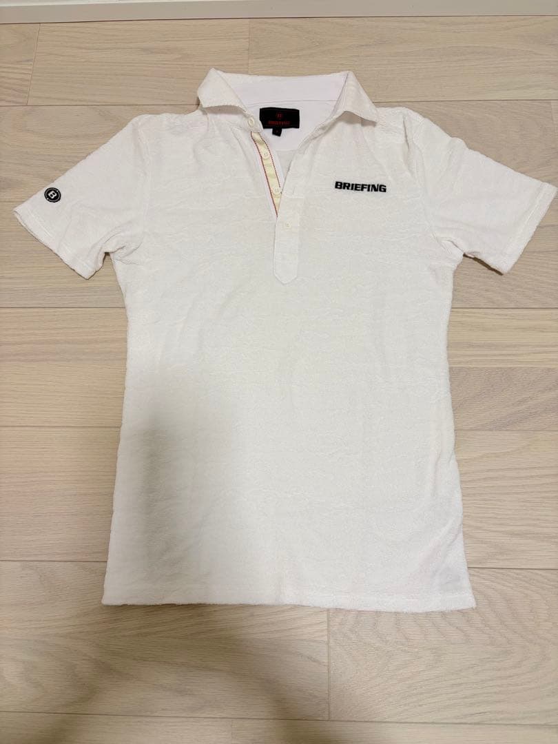 BRIEFING ポロシャツ ホワイト