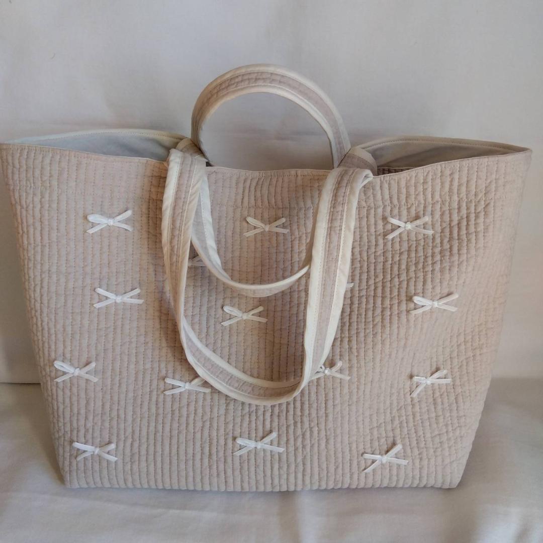 外ポケット W マグネット 底板ポリ黒 RG☆ピクニックトート☆ ダークグレー