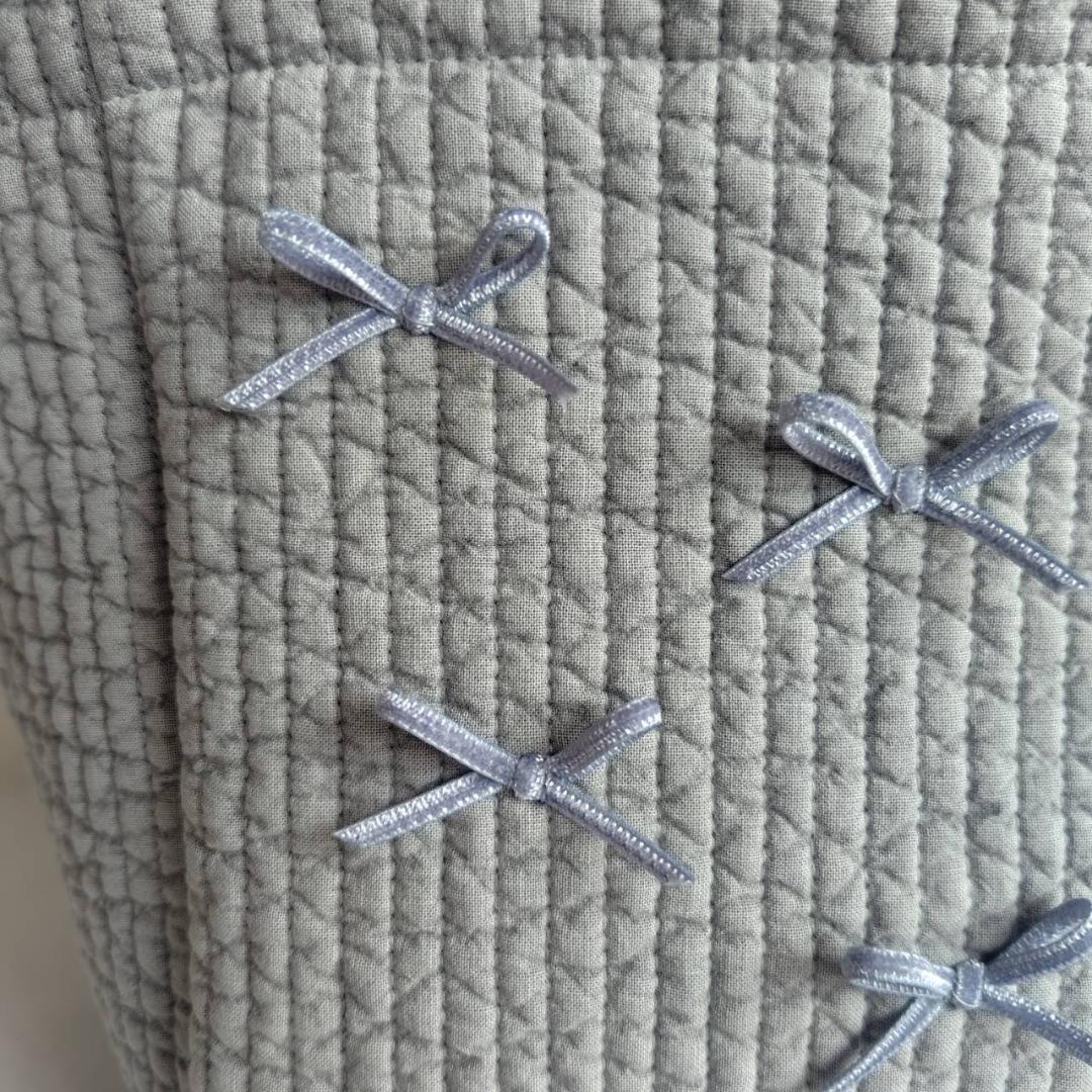 外ポケット W マグネット 底板ポリ黒 RG☆ピクニックトート☆ ダークグレー