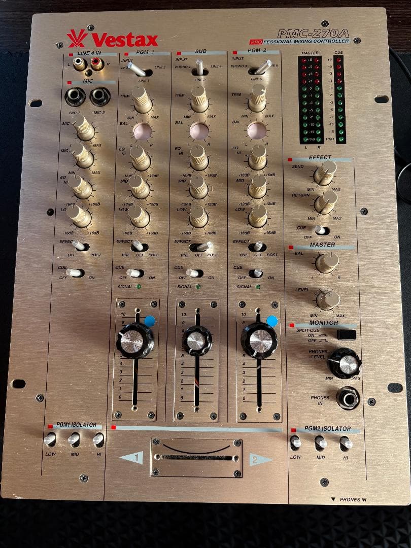 Vestax PMC-270A DJミキサー ロータリーミキサー（改）