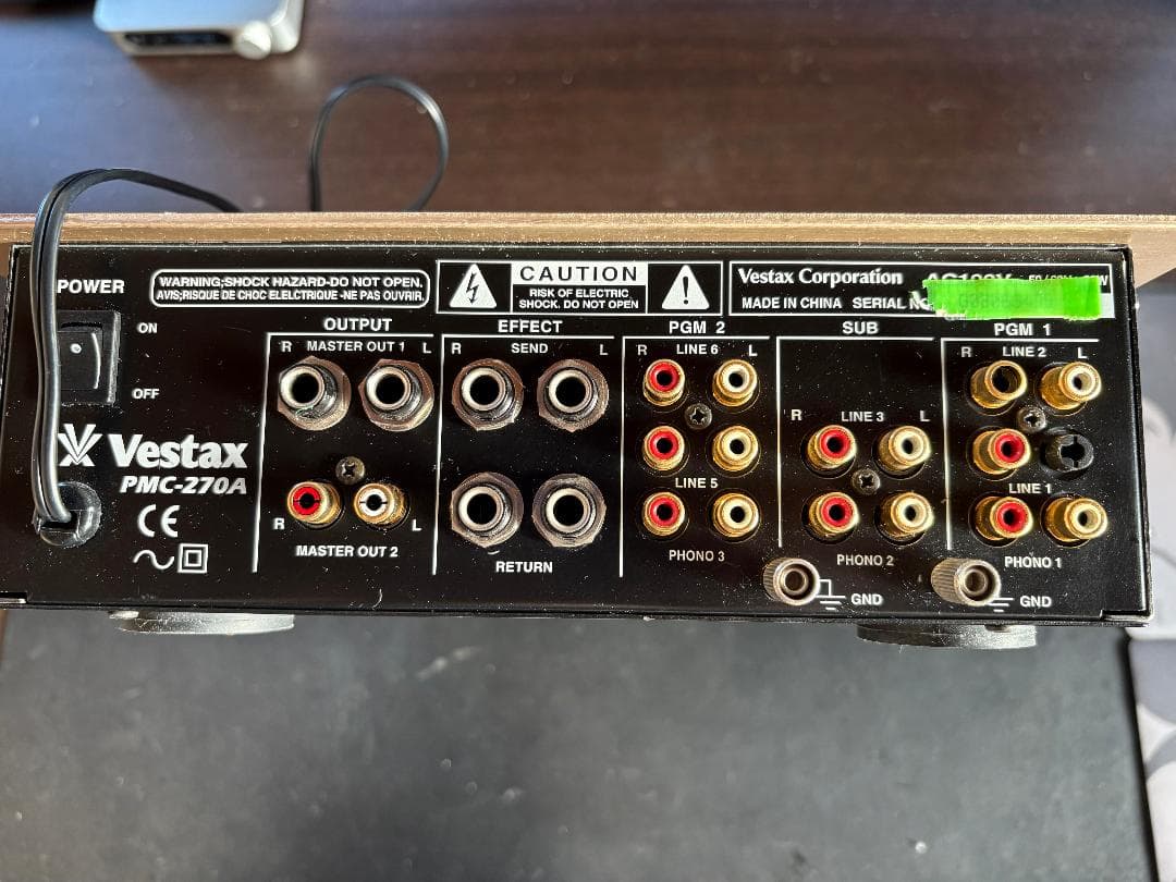 Vestax PMC-270A DJミキサー ロータリーミキサー（改）