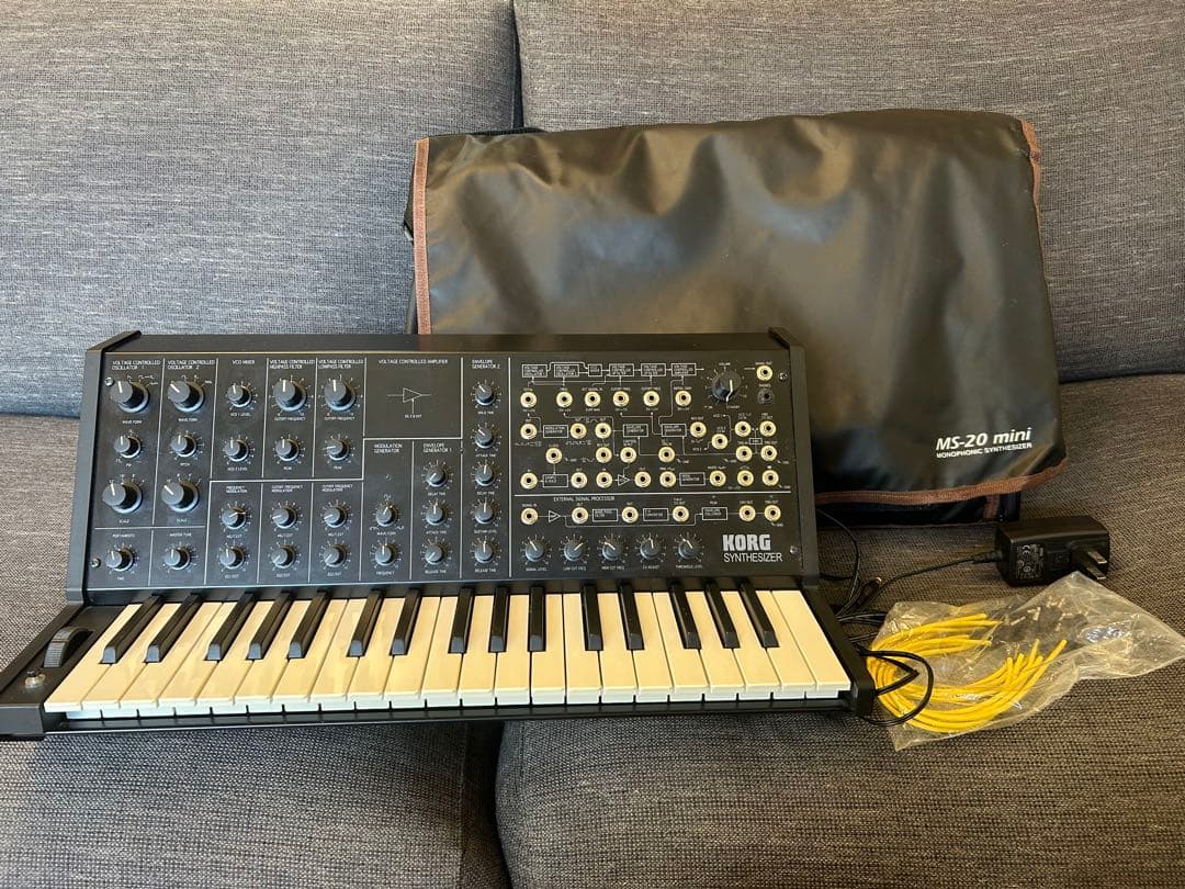KORG MS-20 mini パッチケーブル・ソフトケース付