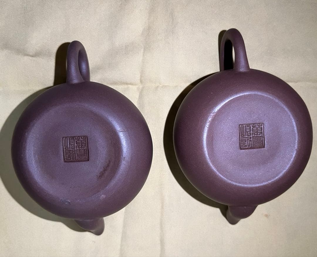 グ*ド様 煎茶道具　急須　茶銚　紫泥　対