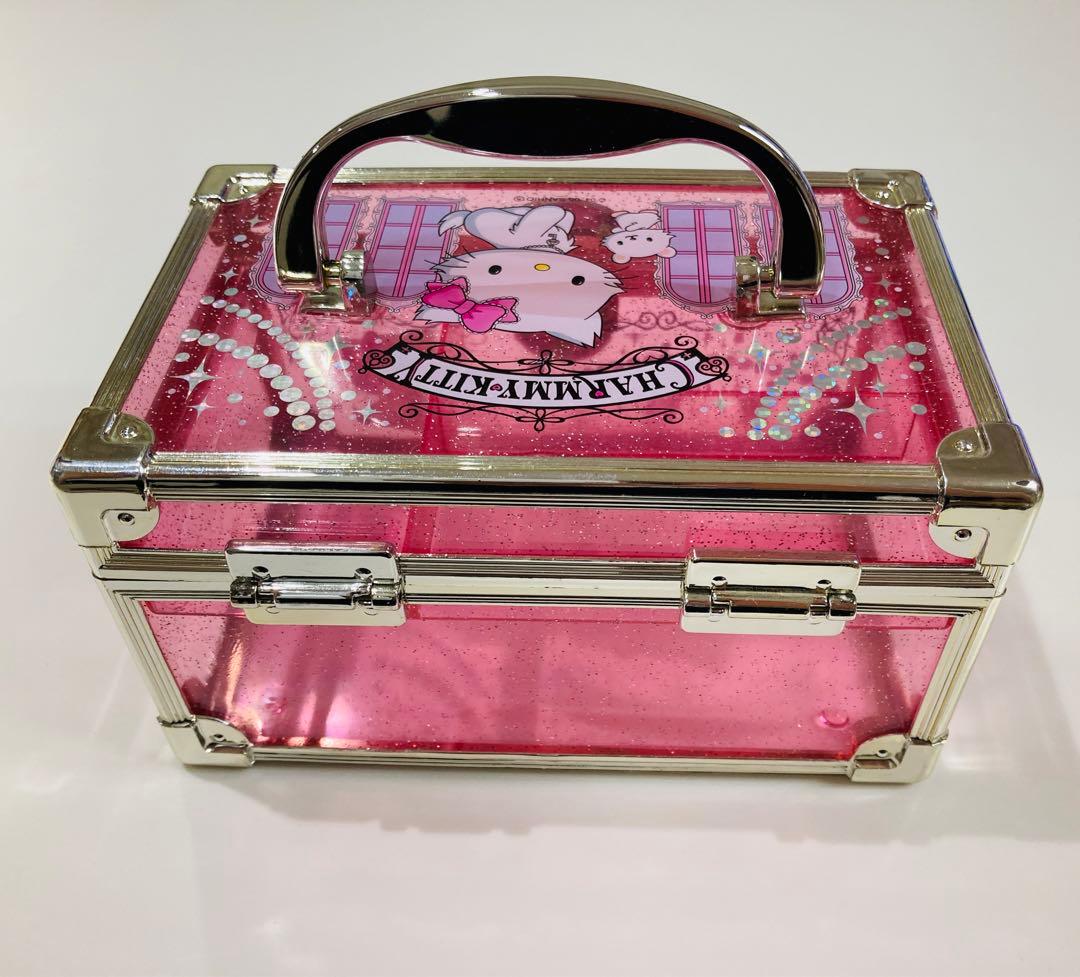 【美品】チャーミーキティ ✨️レア✨️ バニティケース 2005 レア ピンク ラメ