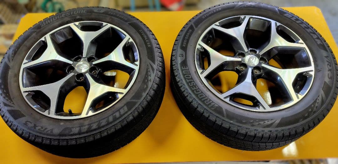 スバル★スタットレス BLIZZAK VRX3 タイヤセット 215/65R16