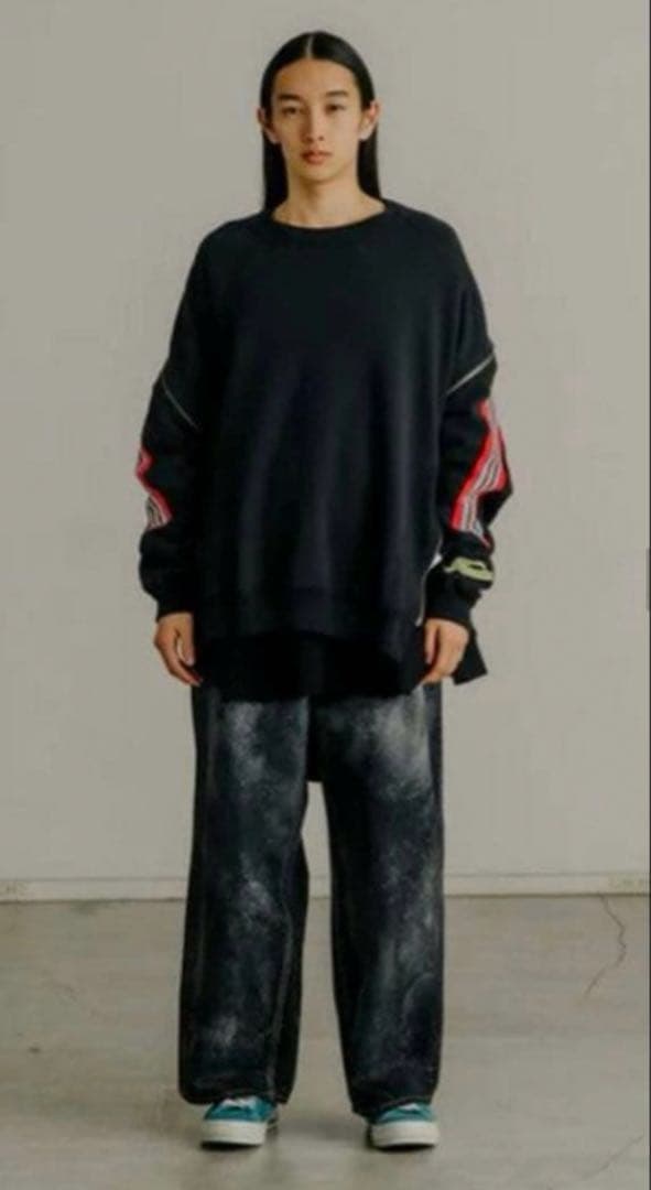 facetasm ZIPPER RIB SWEAT 完売4サイズ