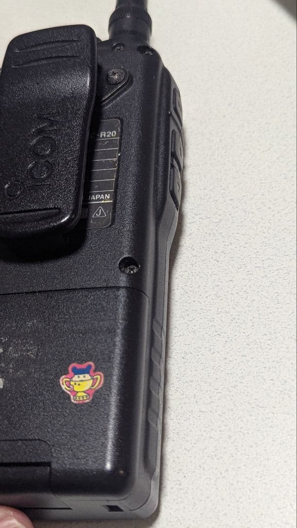 わわわ。【入手困難！】アイコム広帯域ハンディ受信機IC-R20