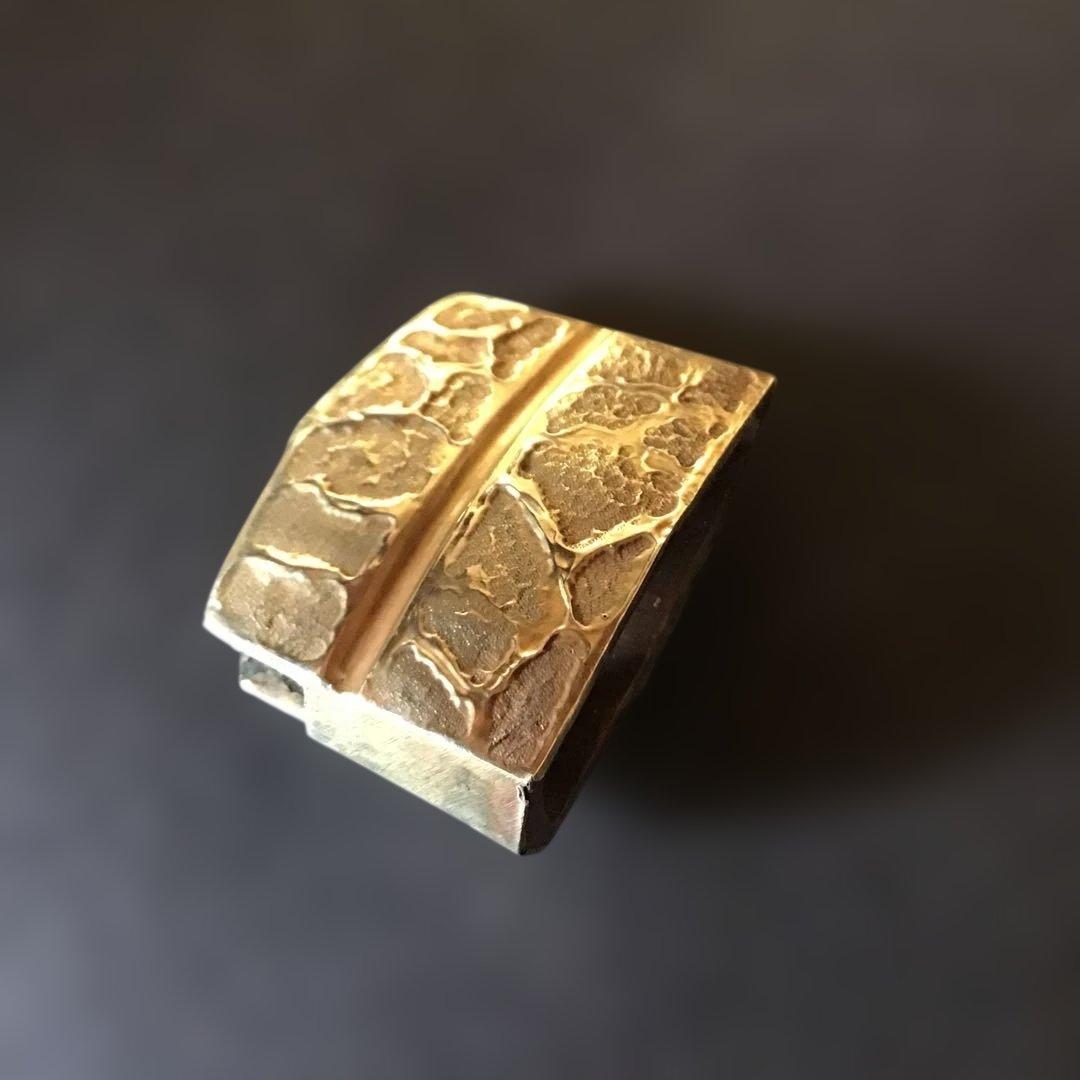 金着せハバキ　江戸時代　19g