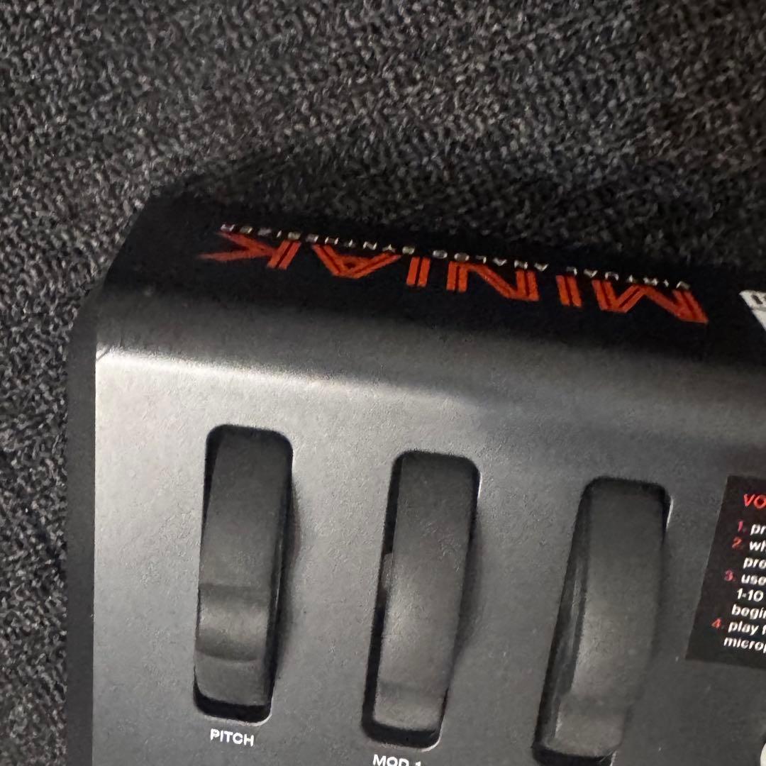 AKAI MINIAK シンセサイザー ボコーダー 動確済 備品完備 #1