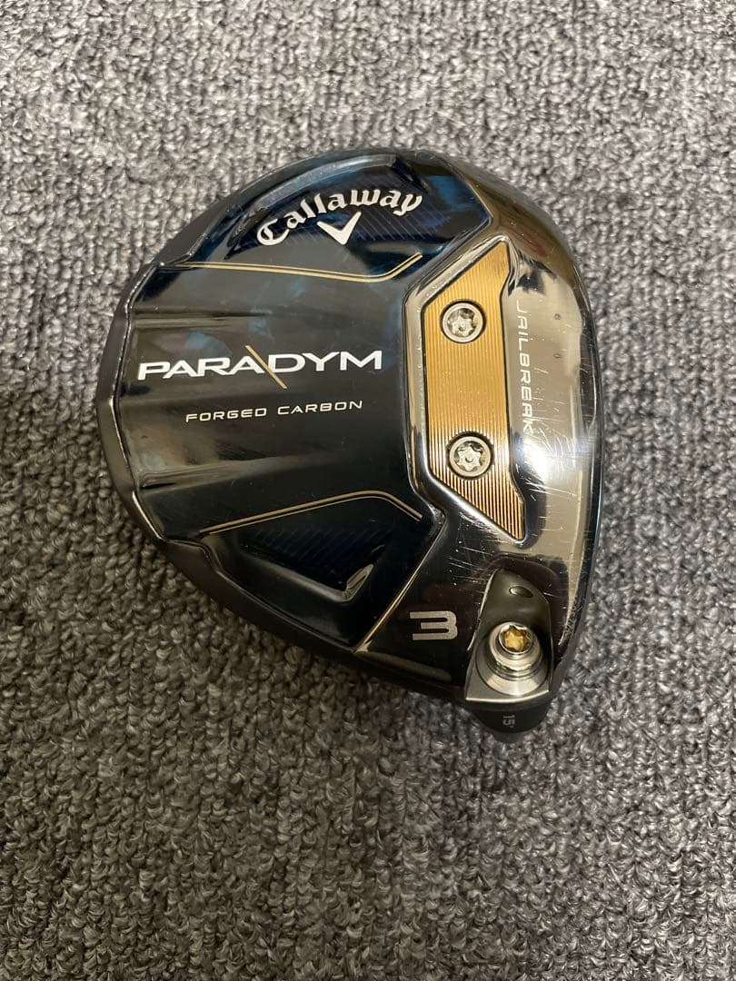 パラダイム　3W 15° フェアウェイウッド ヘッドのみ