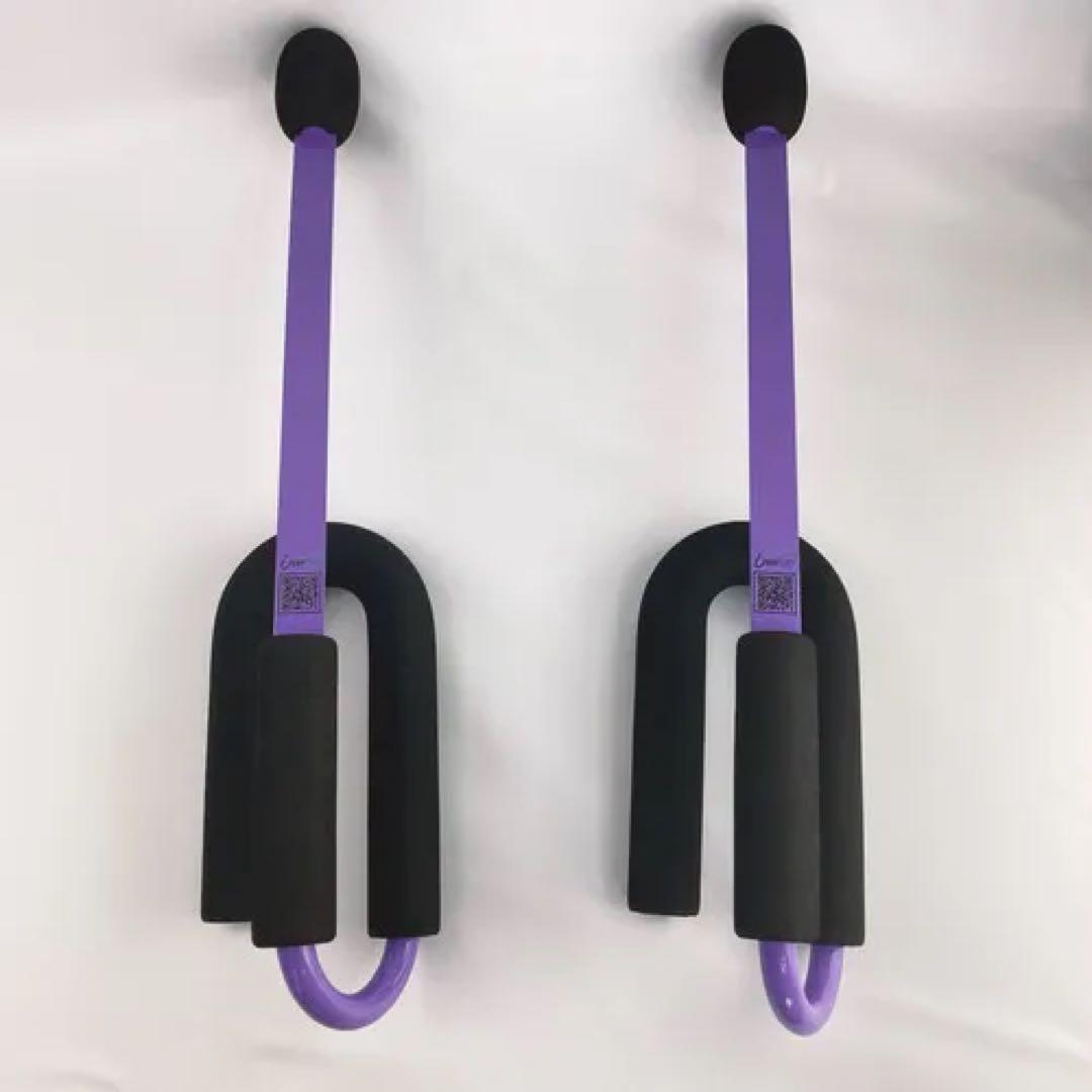 新品】ロープのいらないバトルロープ　Z-Rope！パープル　持って上下に振るだけ