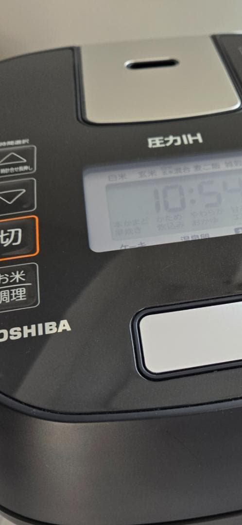 RC-6PXR 3.5合 圧力IH 東芝 釜底2mm １回使用