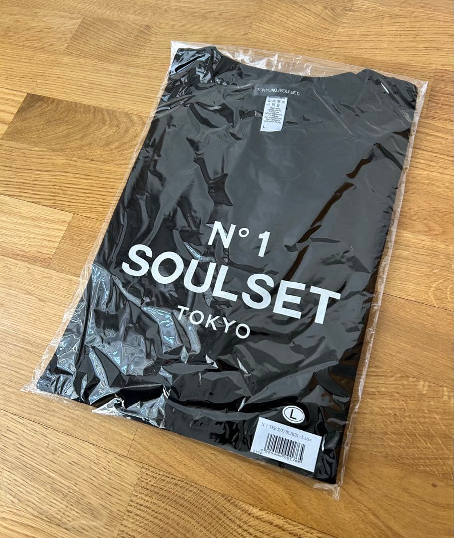 【新品、未開封】 tokyo No.1 soulset 黒 Tシャツ Lサイズ