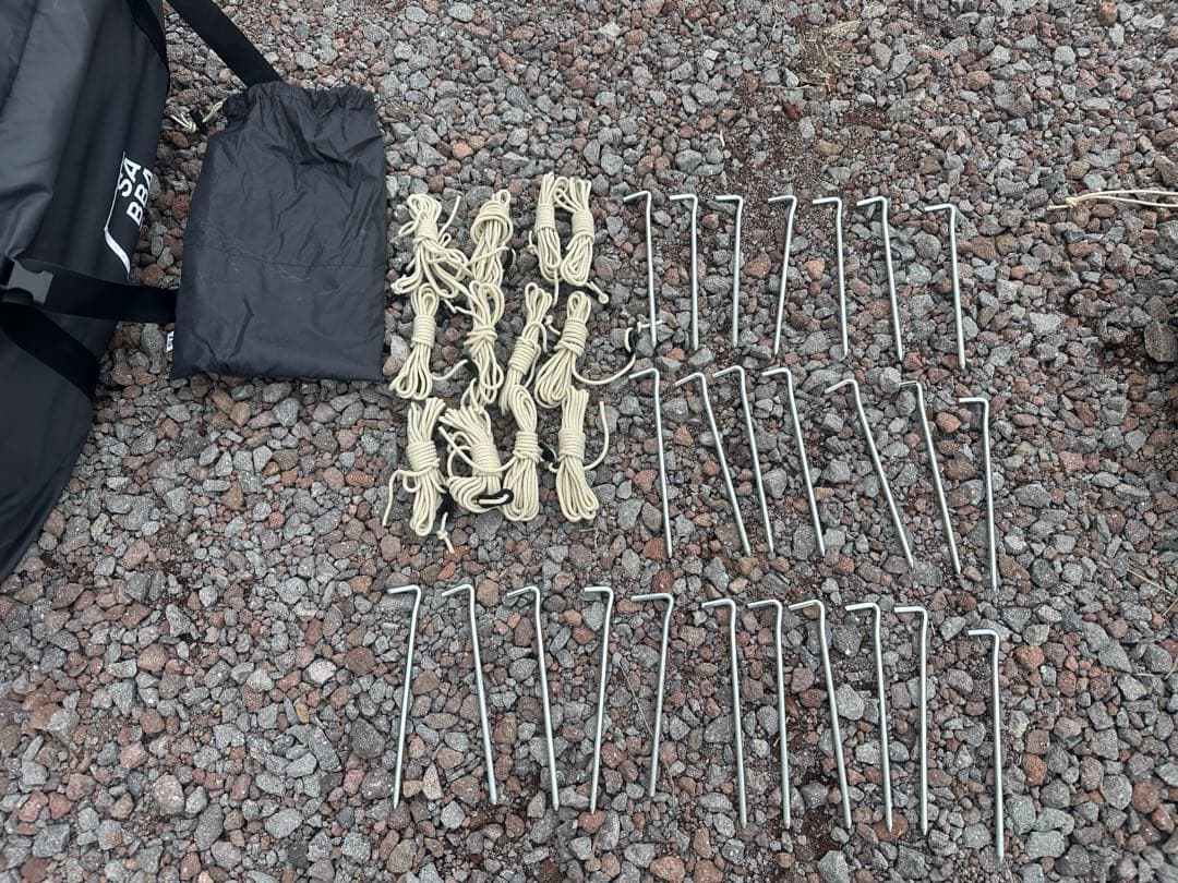 ポール新調　5回使用　SABBATICAL サバティカル　テント　アルニカ