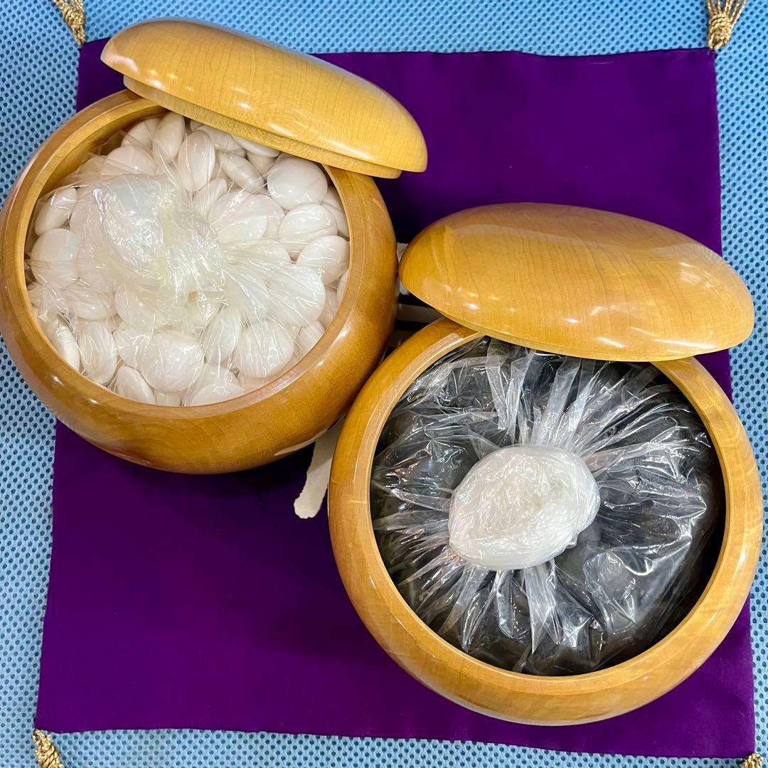 自宅保管品 特上品 日向特性蛤碁石<雪印>33号/厚み9.2㎜