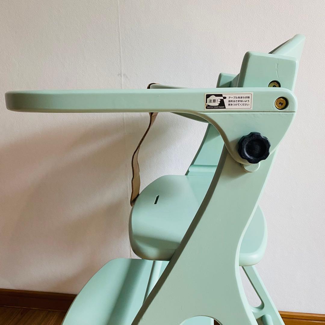 【極美品】yamatoya affel 大和屋 アッフルチェア ハーブグリーン