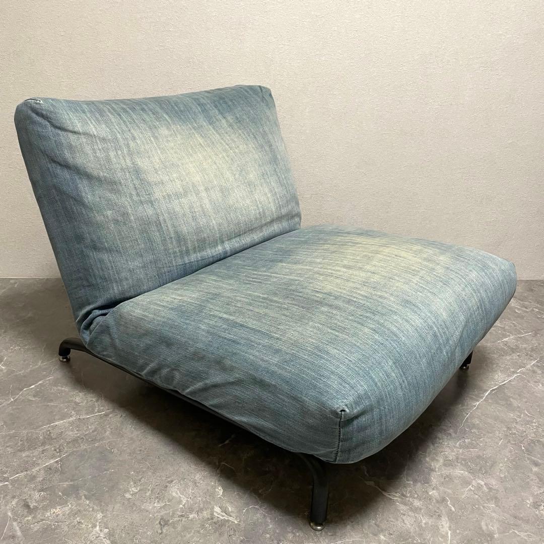 ジャーナルスタンダードファニチャー ロデチェア　1人掛けソファー　デニム