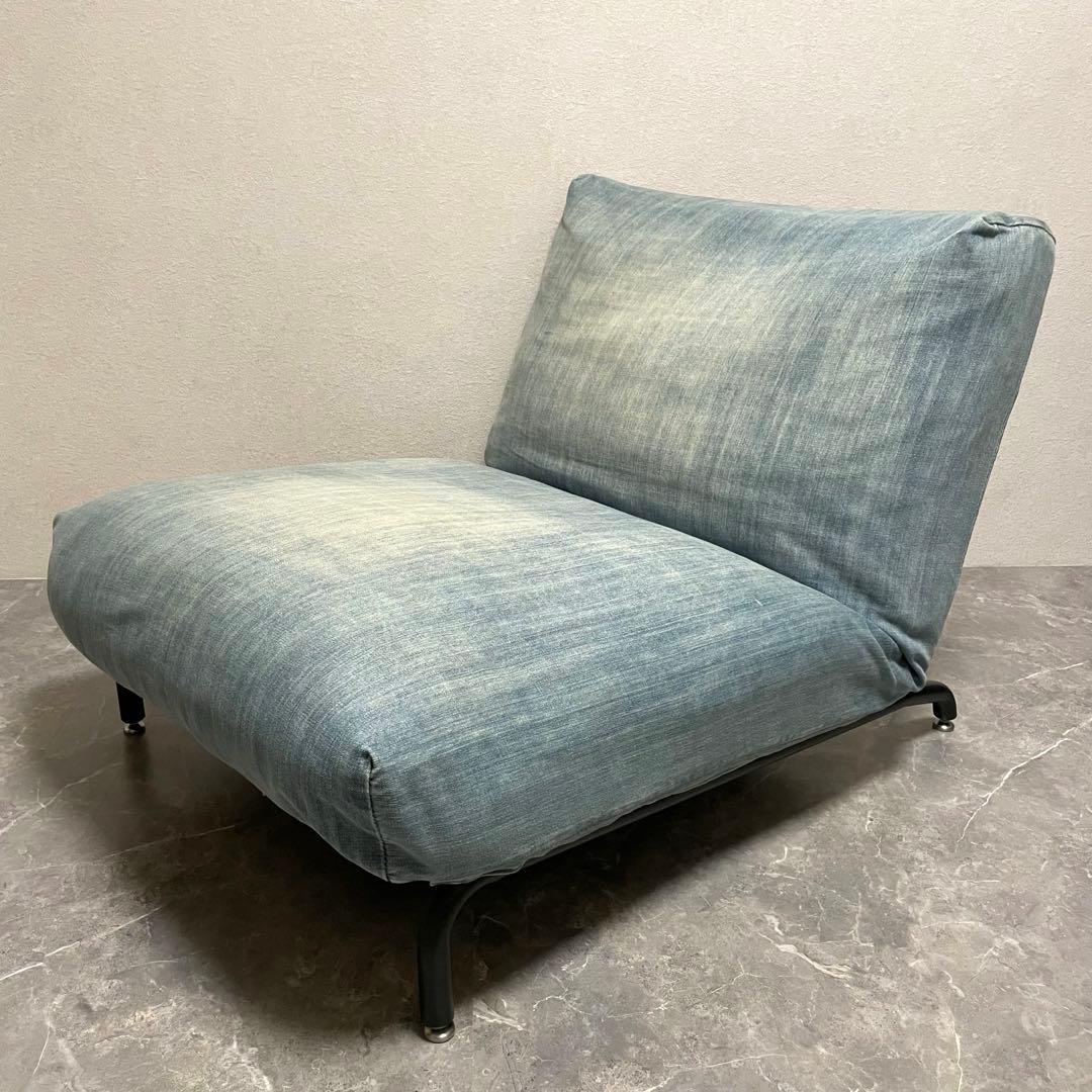 ジャーナルスタンダードファニチャー ロデチェア　1人掛けソファー　デニム