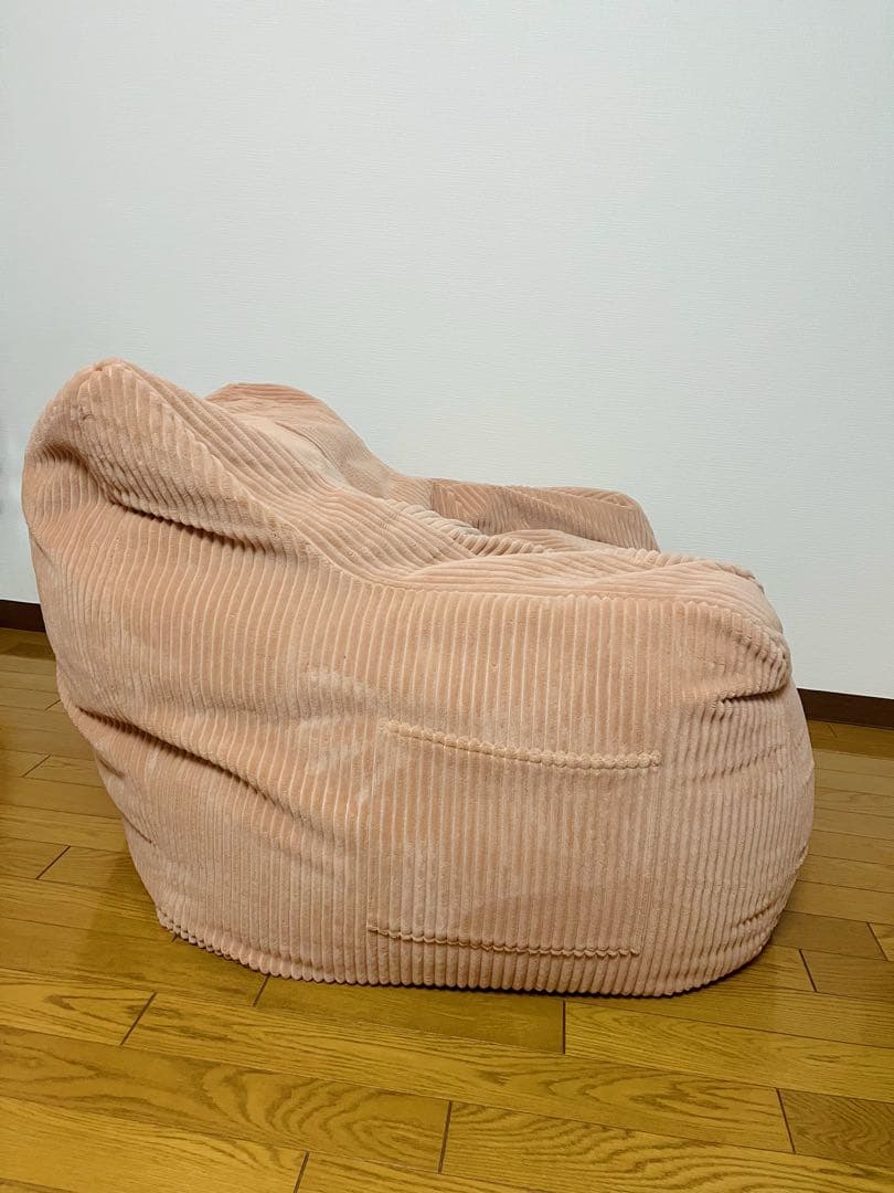 LOOSY 1人掛けビーズソファ Coral Pink