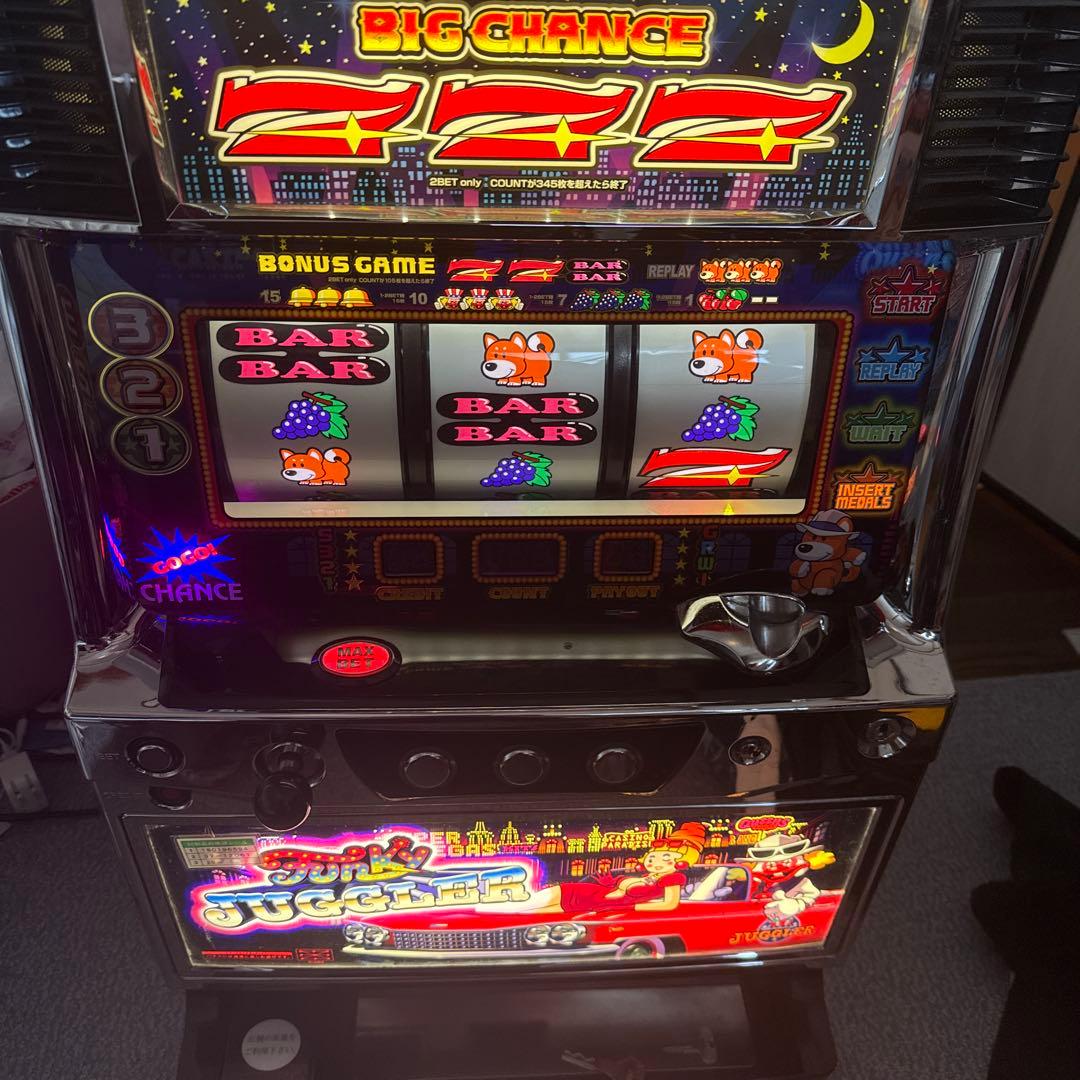 Yu 5号機　ファンキージャグラー実機　不要機付き　完品