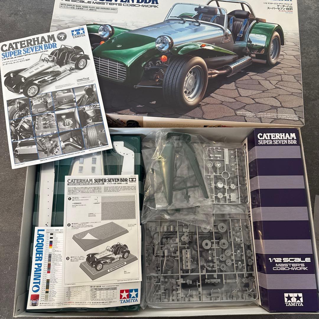【新品未組立】1/12 ケーターハムスーパーセブンBDRマスターズコーチワーク