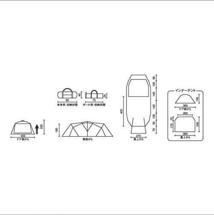 コールマン　4Ｓワイド2ルームコクーン3 　Coleman