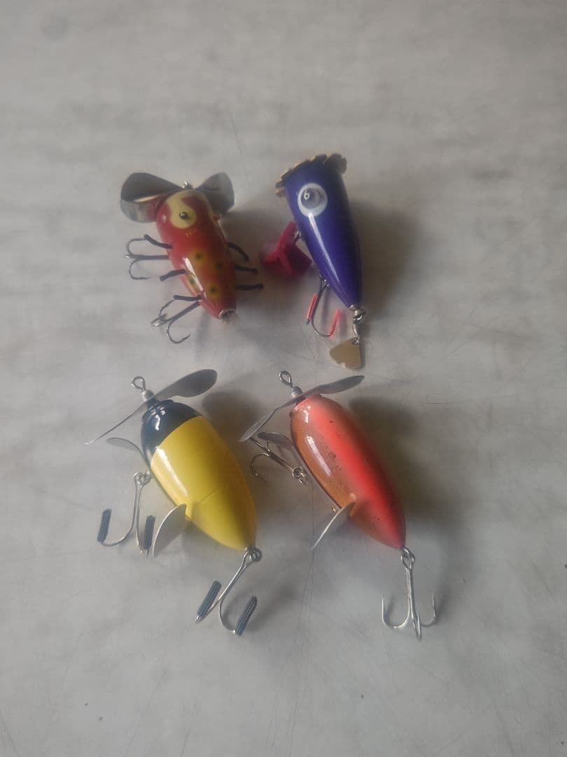 トップウォーター用ルアーセット 4個 ストックルアーズ bpベイト