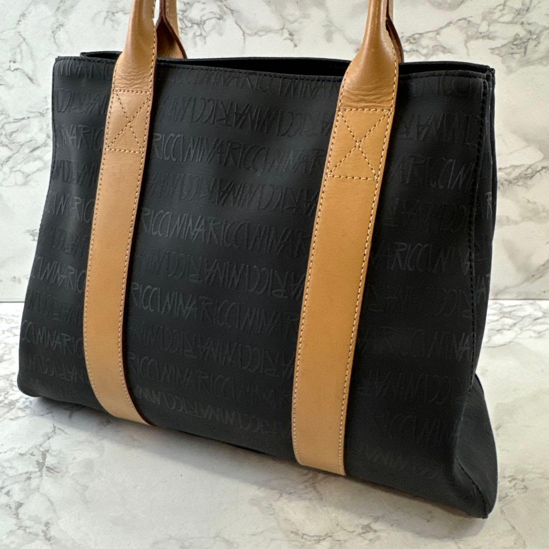 ラッキー 様2点同梱専用 NINA RICCI ニナリッチ ロゴ総柄PVC×本革