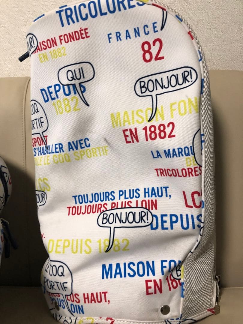 【送料込み】希少　廃盤品　ルコックスポルティフ　キャディバッグ　ゴルフバッグ