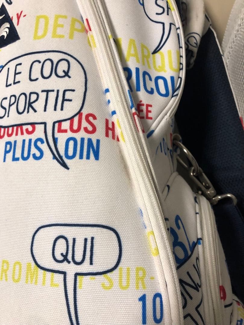 【送料込み】希少　廃盤品　ルコックスポルティフ　キャディバッグ　ゴルフバッグ