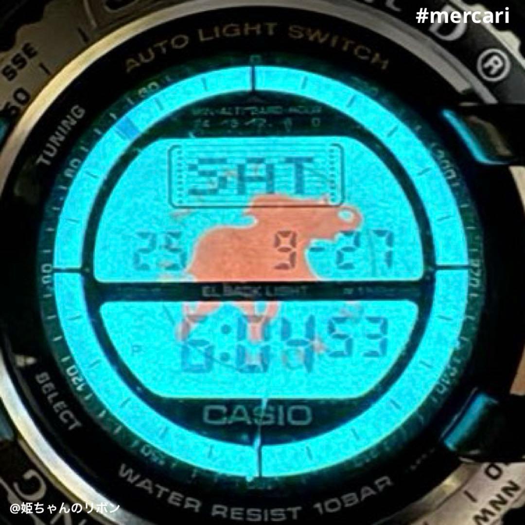 【ポーチ付】CASIOPROTREK PRT-40HWJHUNTINGWORLD