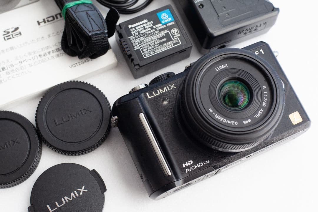 デジタルカメラ LUMIX GF1 LUMIX G 20mm F1.7 ASPH