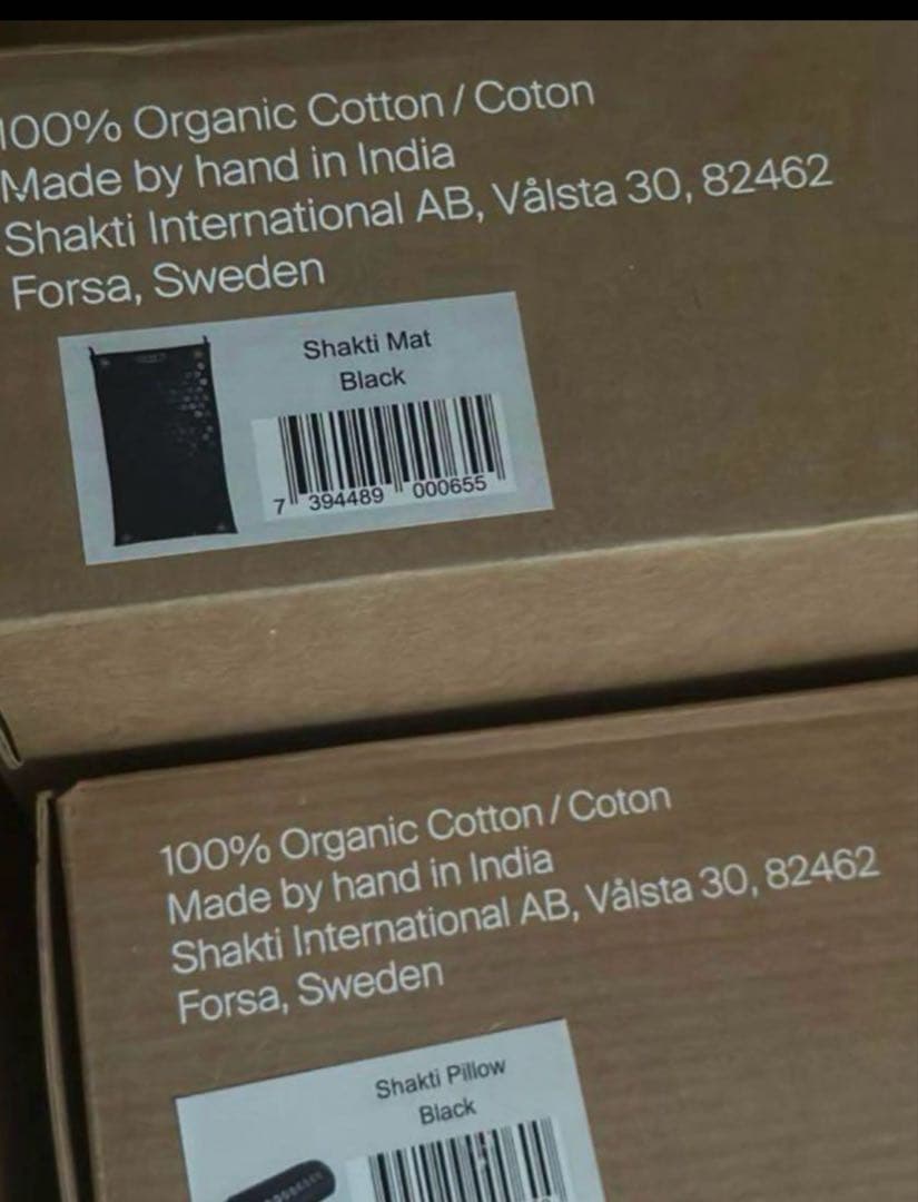 【新品未開封】正規品シャクティマット　ピロウ　セット　ブラック