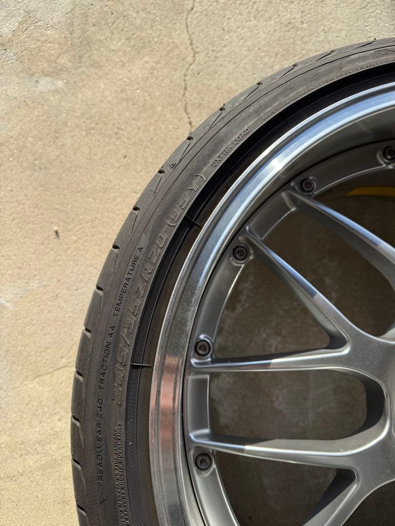 BBS RS-GT20インチ アルミホイール 4本セット ヨコハマタイヤ