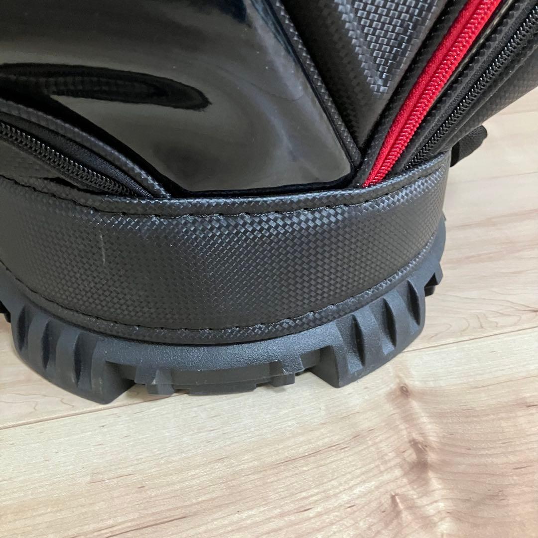 k0208 ADIDAS ゴルフ キャディバッグ ブラック