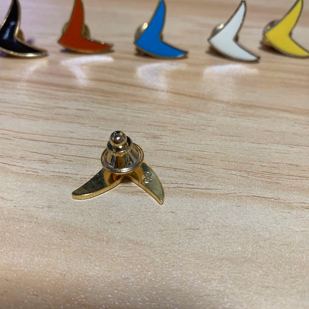 ミナペルホネン bird ピンバッジ 6色セット バード ブローチ