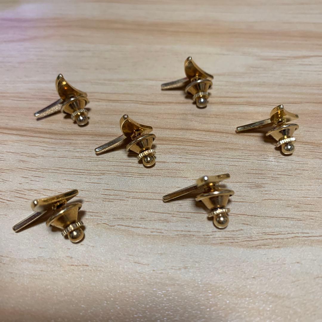 ミナペルホネン bird ピンバッジ 6色セット バード ブローチ