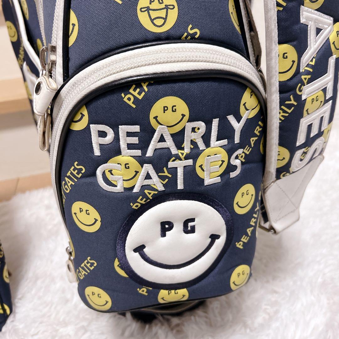 PEARLY GATES PG SMILE キャディバッグ　パーリーゲイツ
