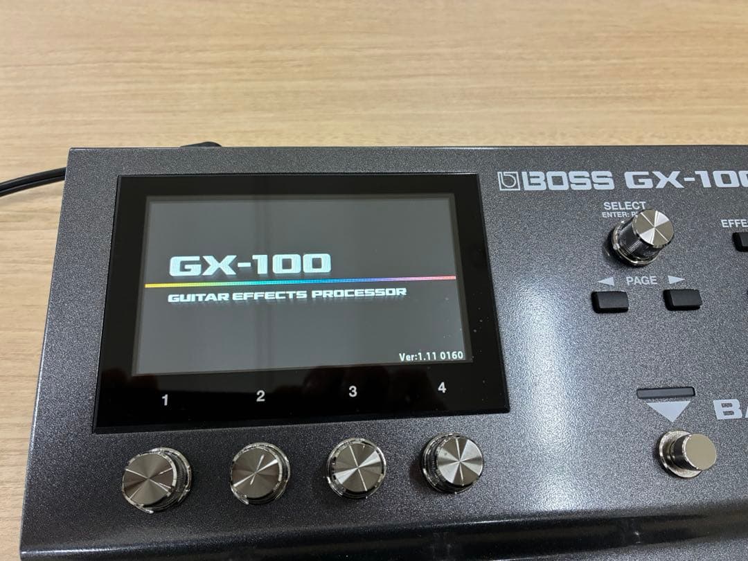 【美品】BOSS GX-100 BT dual アダプタ付きセット