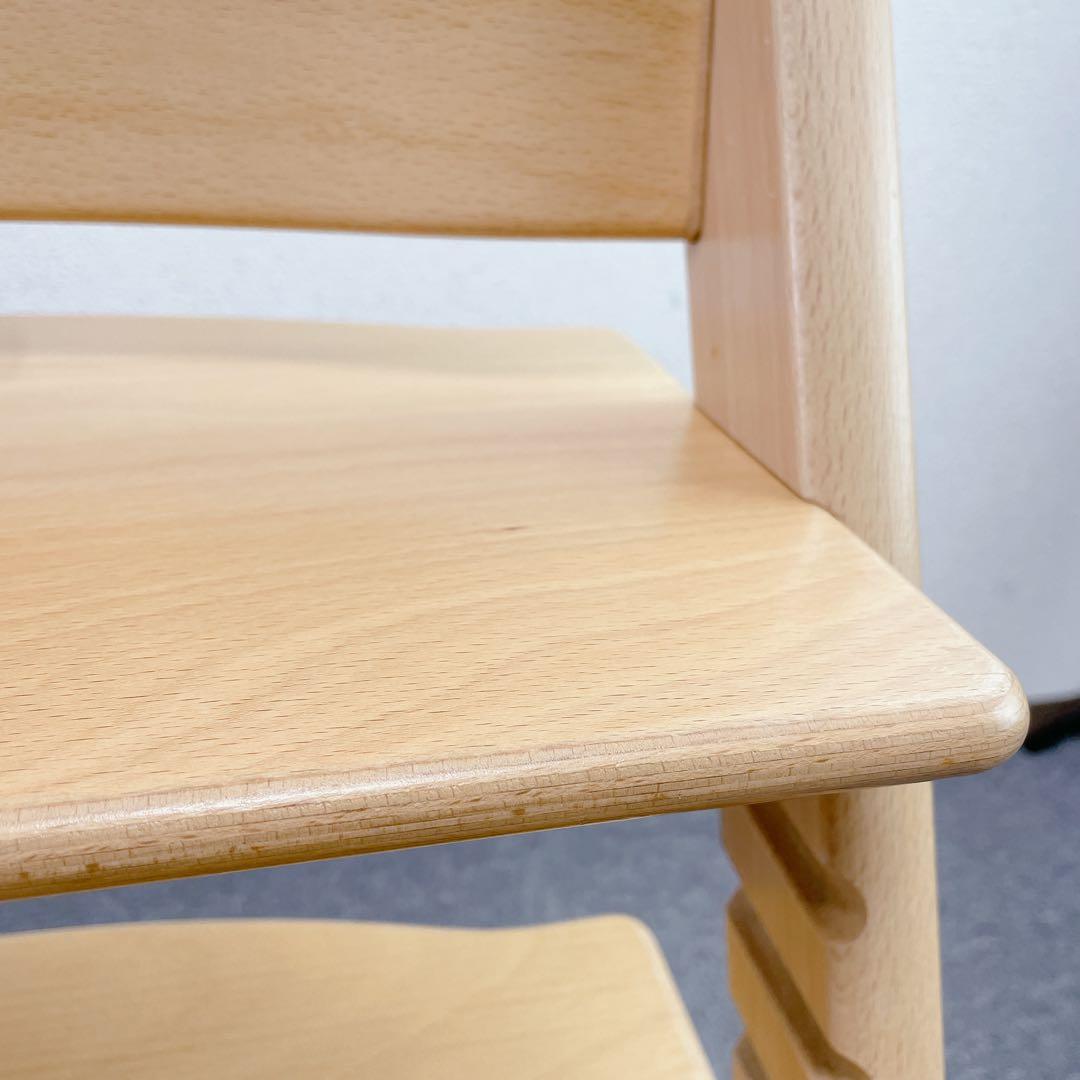 STOKKE TRIPP TRAPP ナチュラル No.4 ベビーセット付き