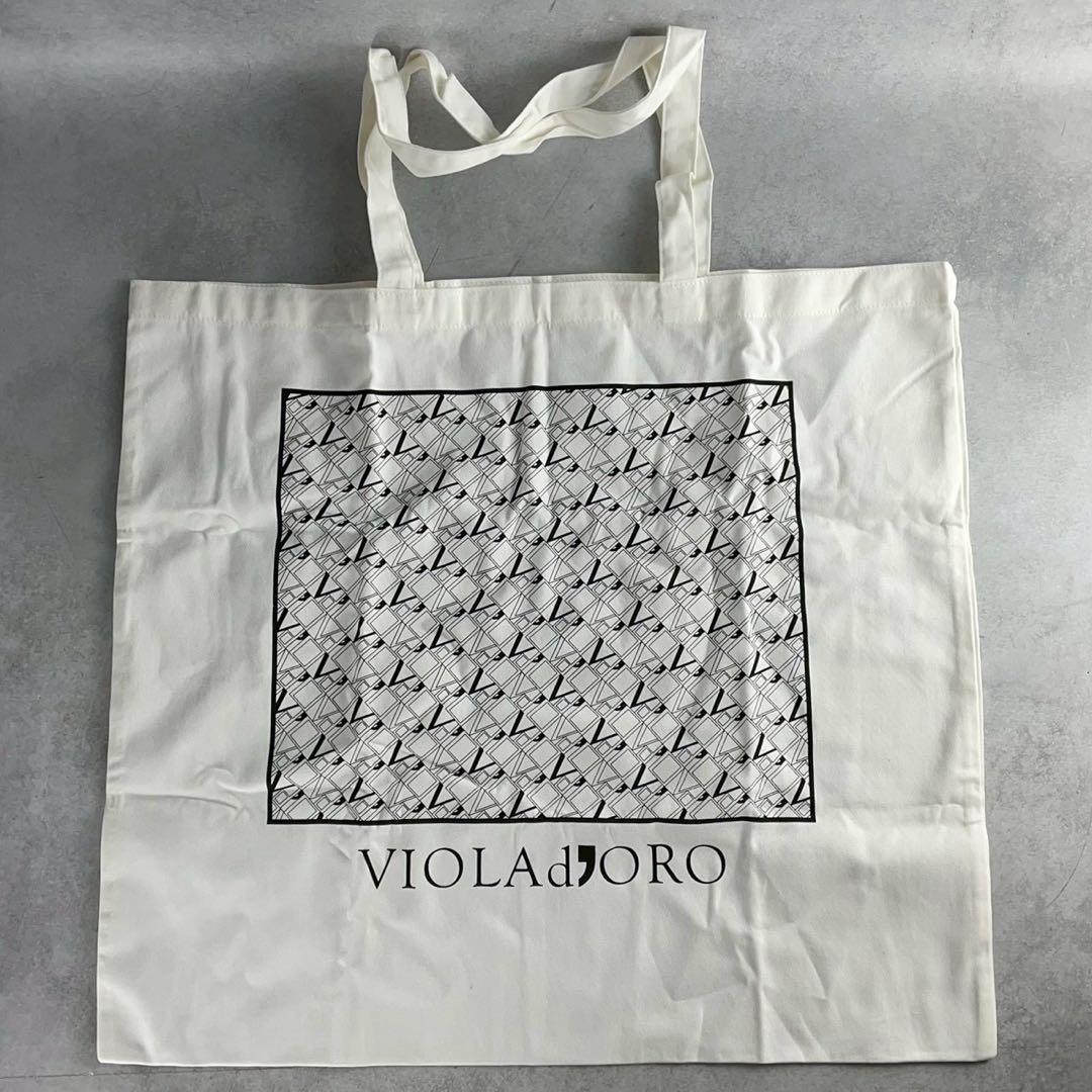 【極美品】ヴィオラドーロ ボディバッグ シボ革 ゴールド金具 金文字ロゴ 保存袋