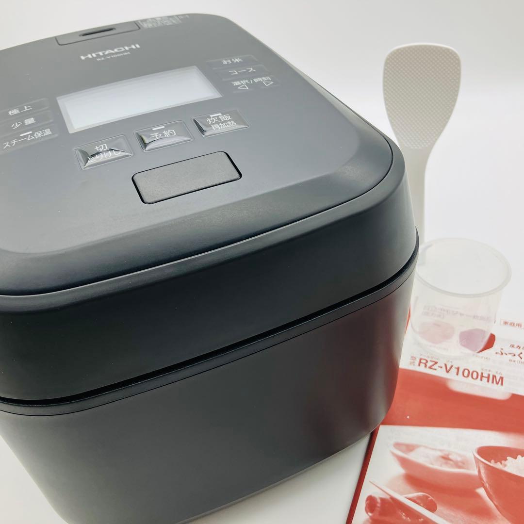 【未使用品】HITACHI 日立 RZ-V100HM 5.5号圧力 ブラック