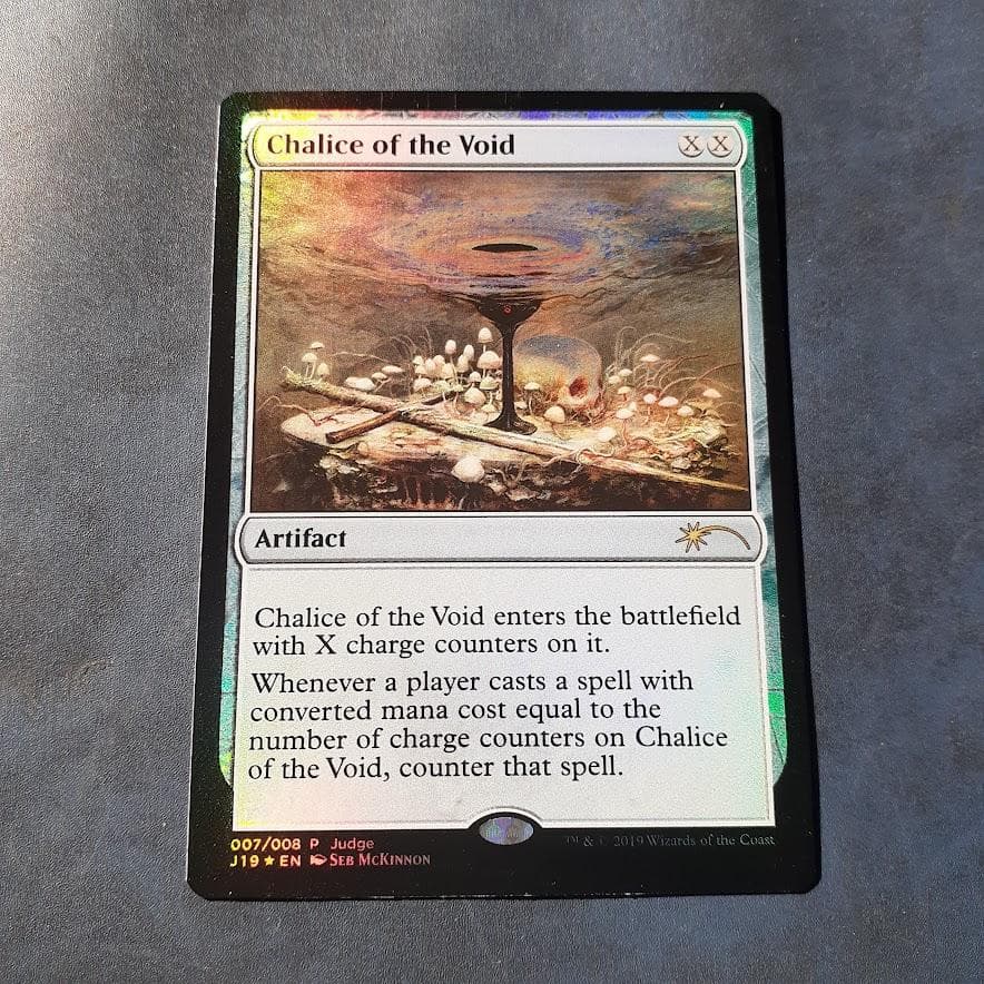 プロモ　foil　虚空の杯/Chalice of the Void