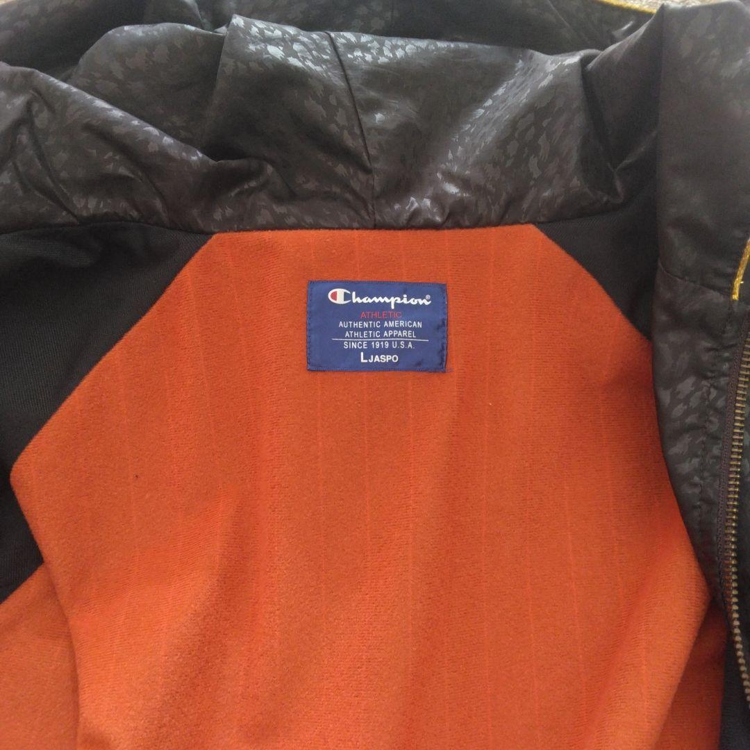 Champion ジャージ上下セット ブラック/ゴールド