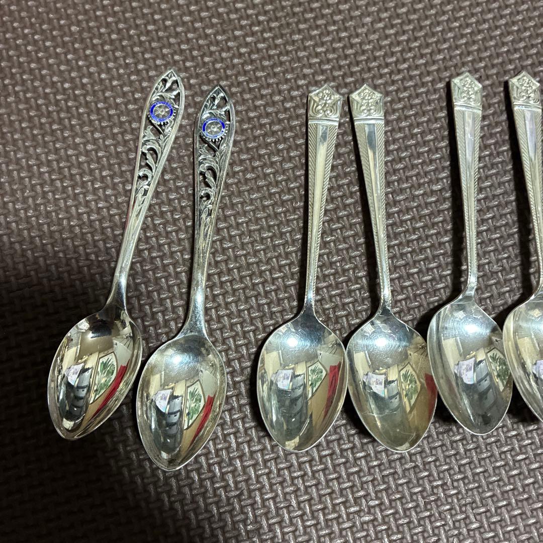 ‼️超希少‼️ロータリーインターナショナル シルバースプーン 2本計６本純銀約90g