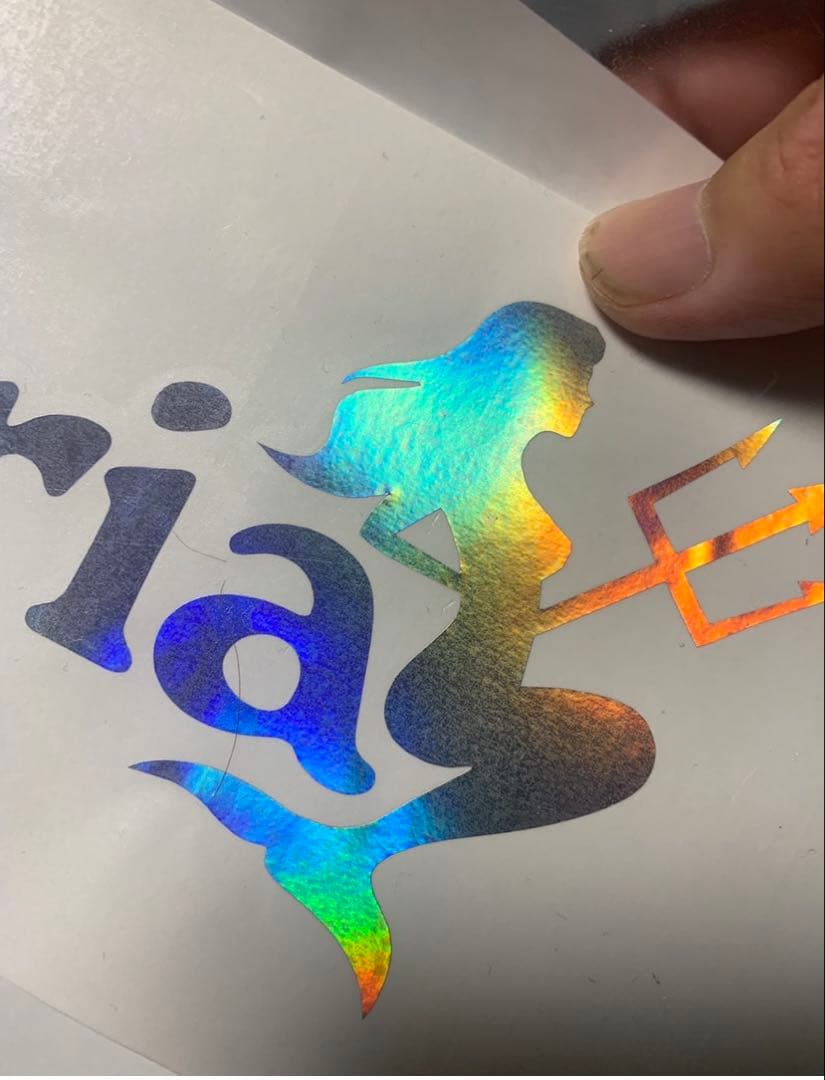 クオリティの高いオーダーカッティングステッカー